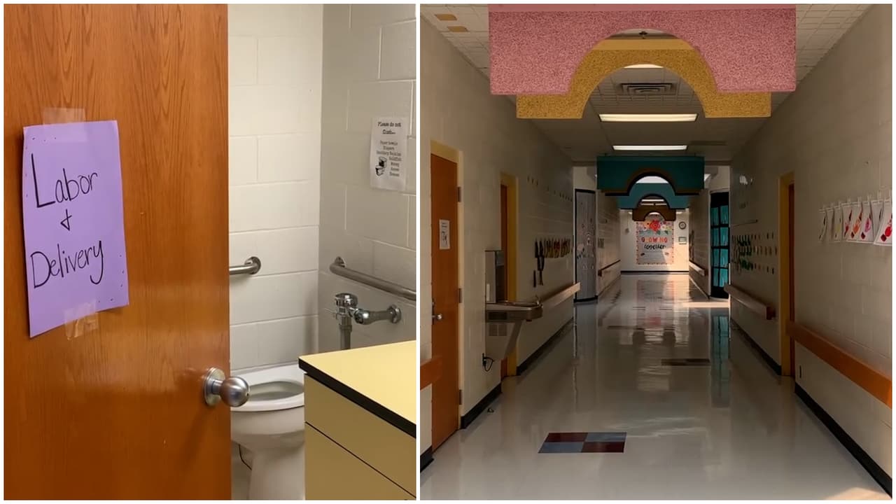 Del salón de clases al parto: el inusual nacimiento de una niña en el baño de una escuela de Texas