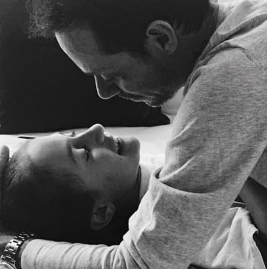 Marc Anthony compartió esta instantánea junto a su hija Emme, de 10 años, en redes sociales.