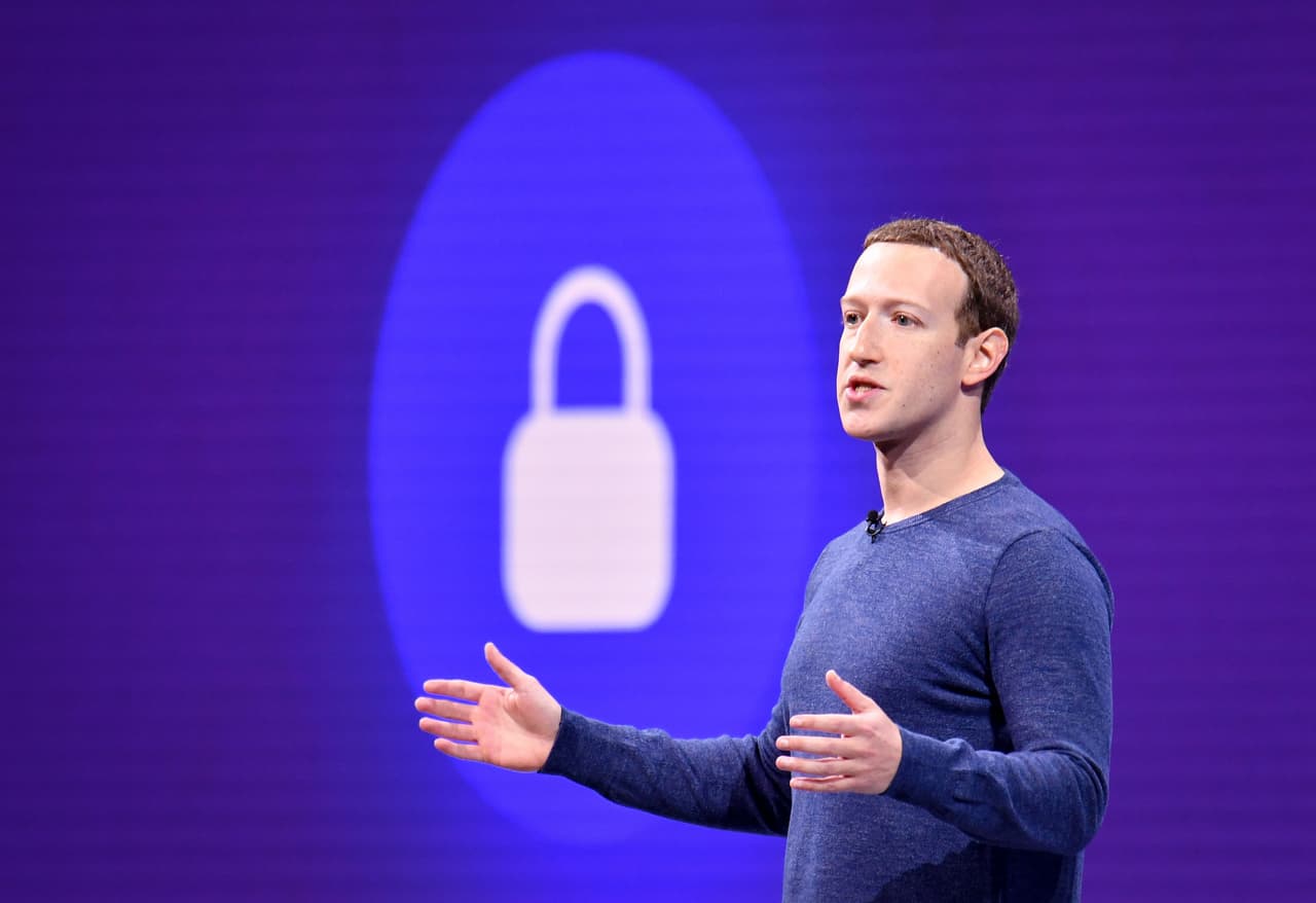 Mark Zuckerberg, CEO de Facebook, durante una conferencia en California.