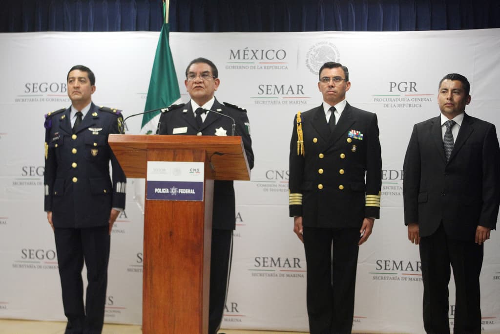 El jefe de la División de Inteligencia de la Policía Federal, Damián Canales, anunció la detención.