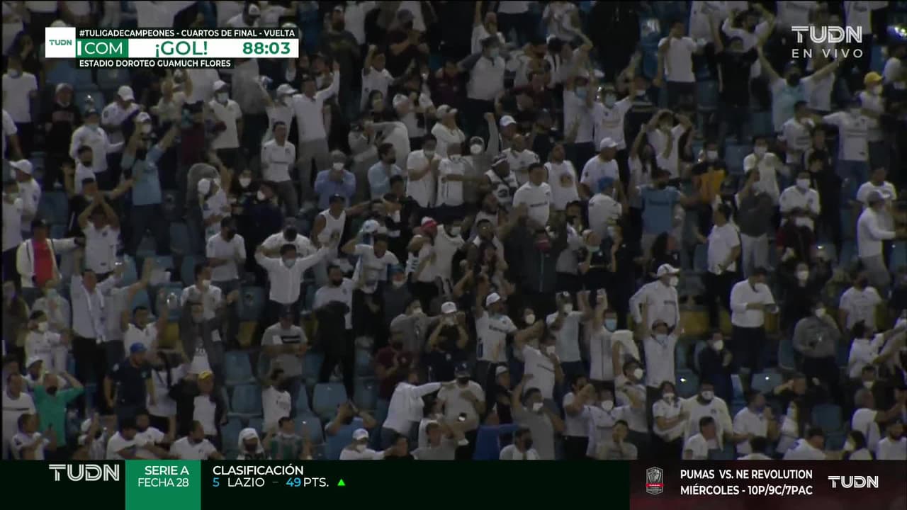 ¡GOL!  anota para Comunicaciones. Jose Contreras