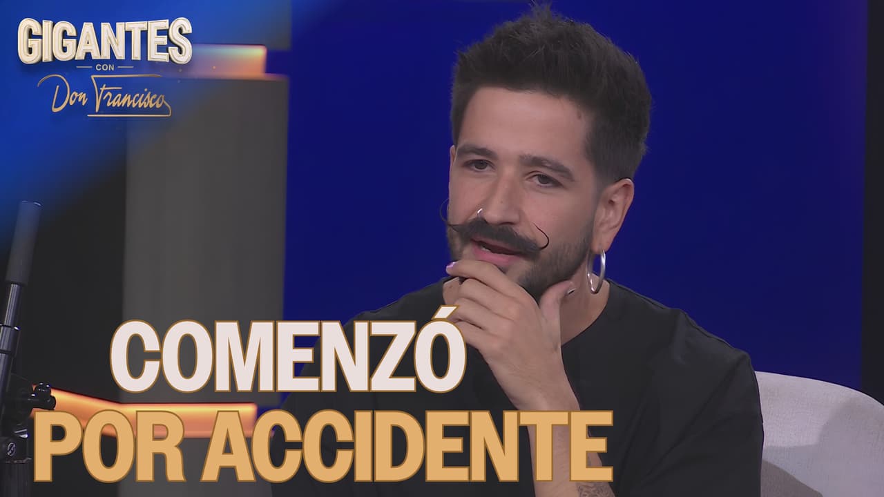 Camilo comenzó a cantar casi por accidente