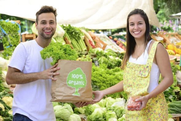 ‘Certified Organic’. La vemos en frutas y vegetales, galletas y ‘chips’.