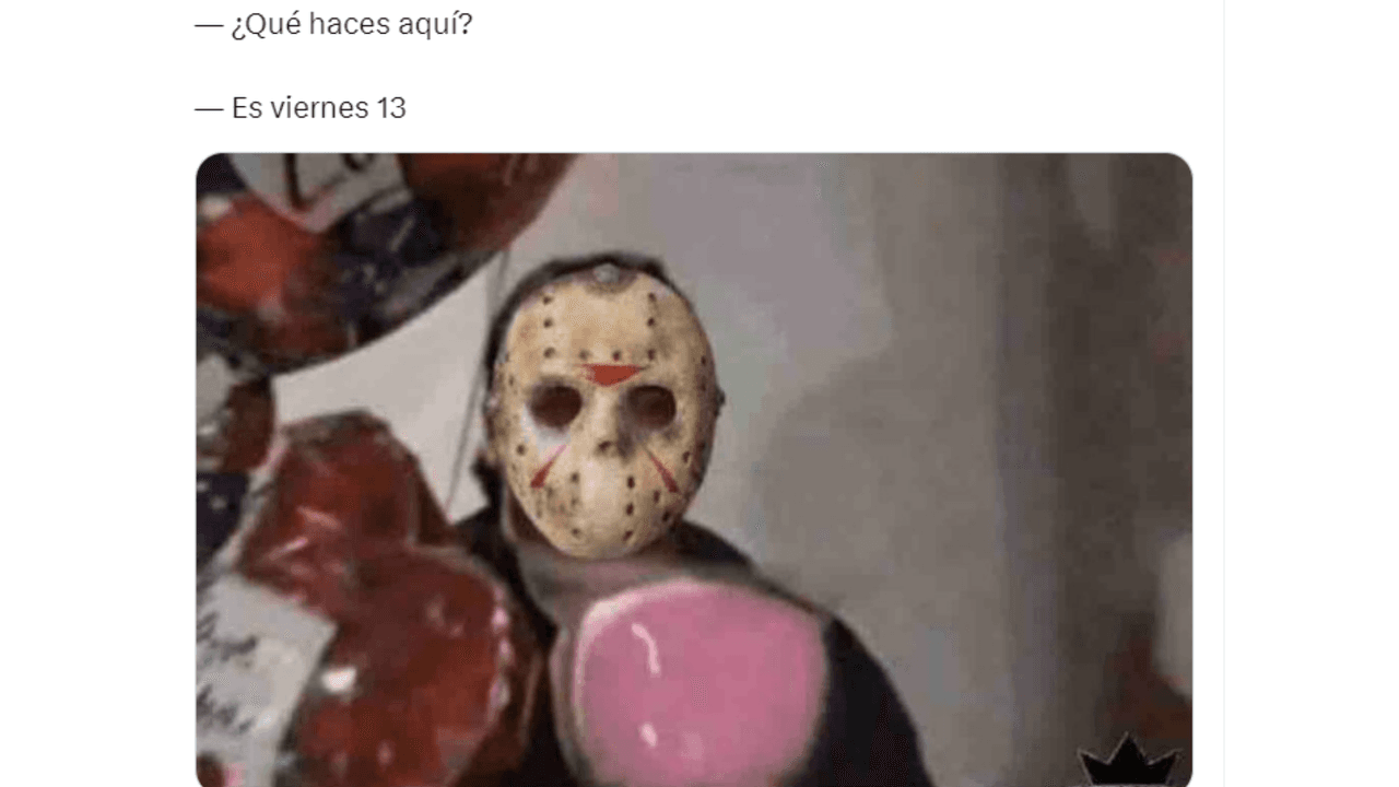 Memes sobre el viernes 13