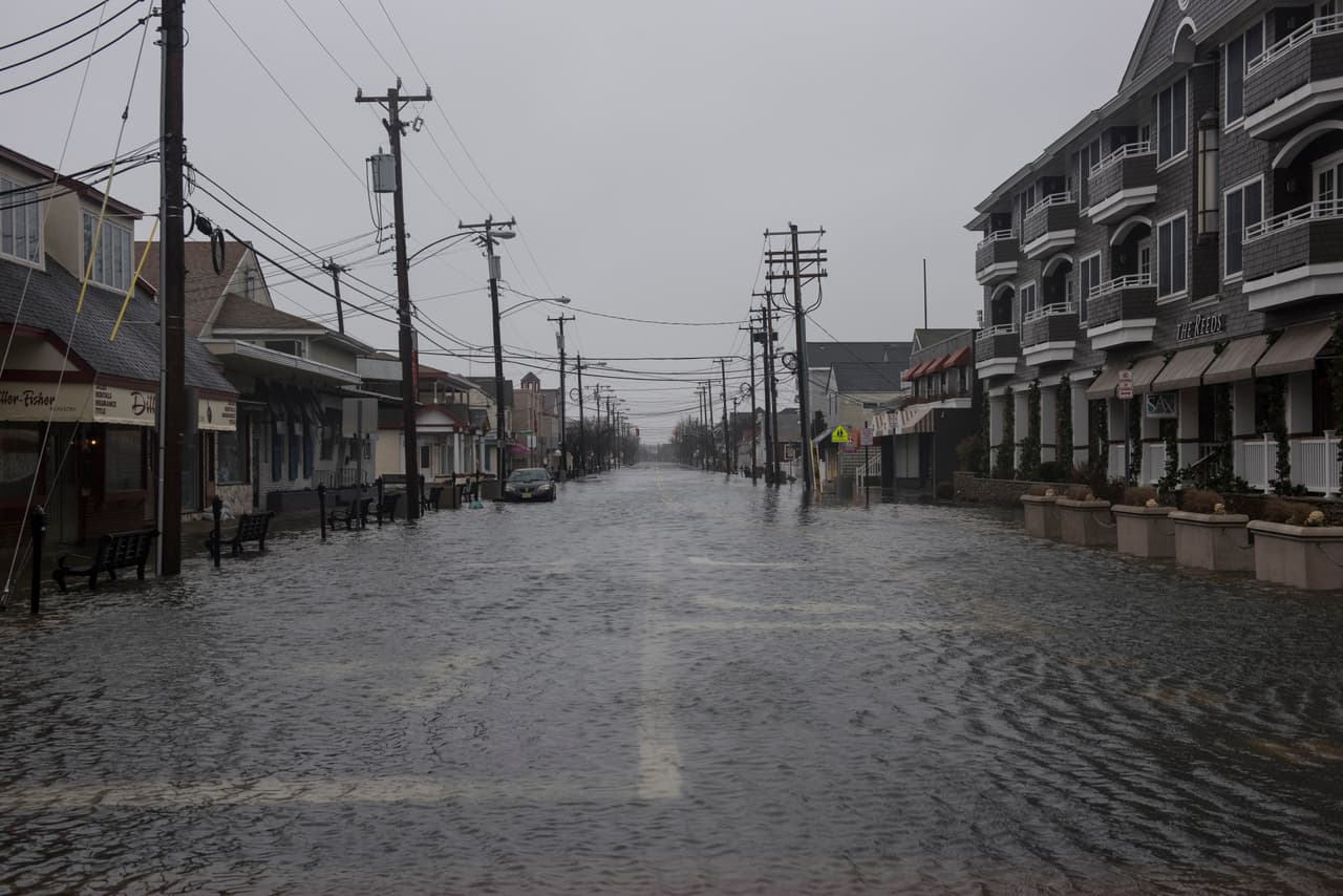 Gigantesca nevada golpea a New Jersey y sus costas