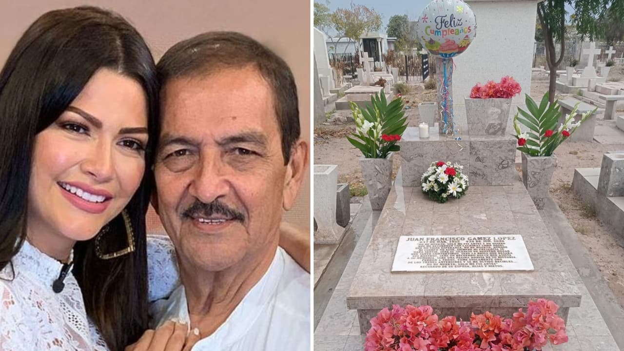 Don Juan, padre de Ana Patricia Gámez, murió en 2020.