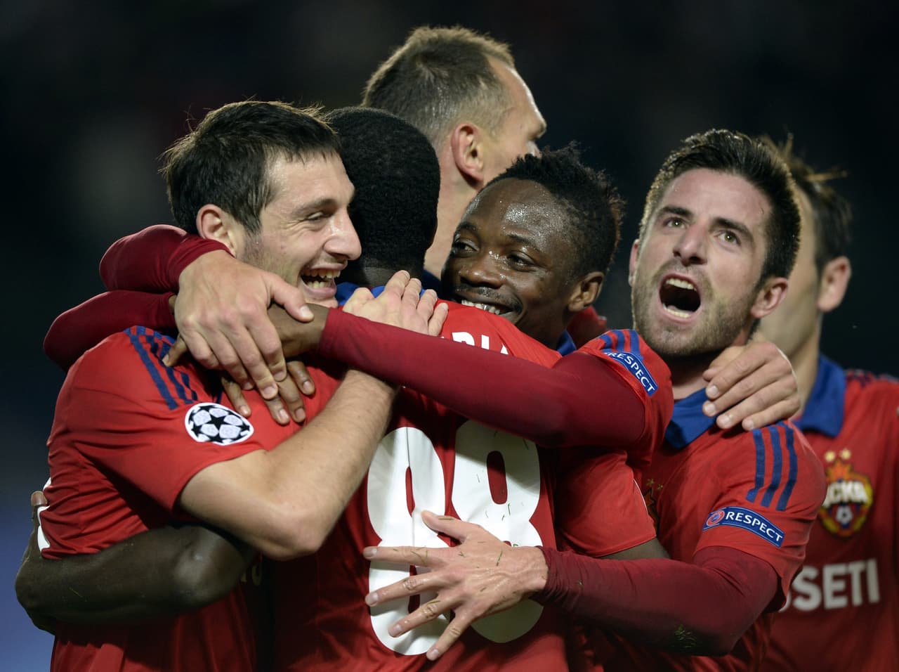 CSKA de Moscú 3-2 PSV Eindhoven: Con doblete de Doumbia el CSKA supera al PSV