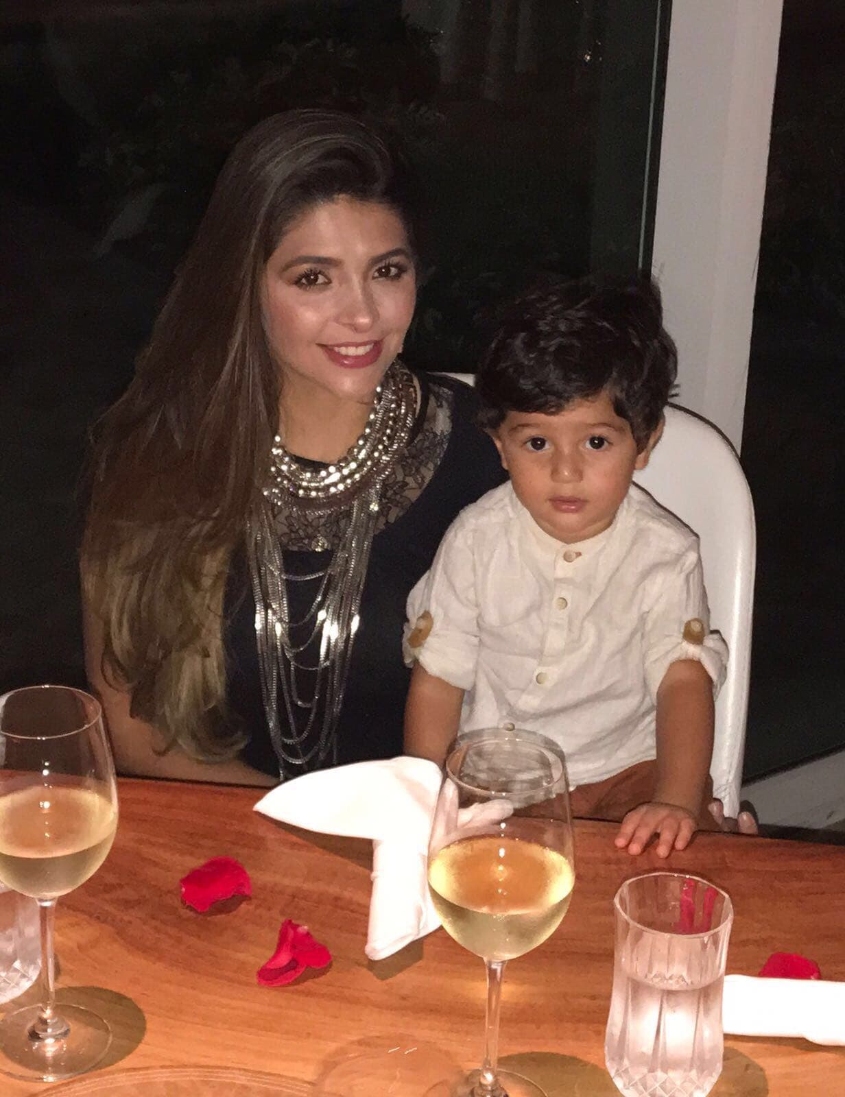 Su mayor regalo, poder tener entre sus brazos a su hijo Joshua.