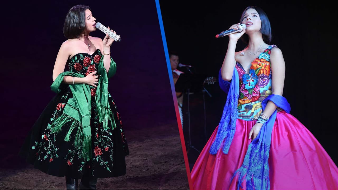 Ángela heredó el gusto por diseños mexicanos a su abuelita Flor Silvestre y en cada oportunidad que tiene los presume con orgullo.