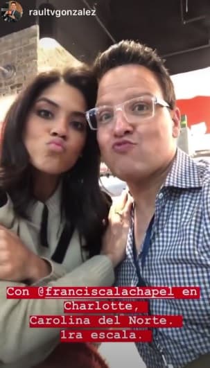 Después del show del martes 12 de noviembre, Fran y Raúl viajaron a la 'ciudad del pecado' para reunirse con sus compañeros y las grandes estrellas que desfilan por Las Vegas.