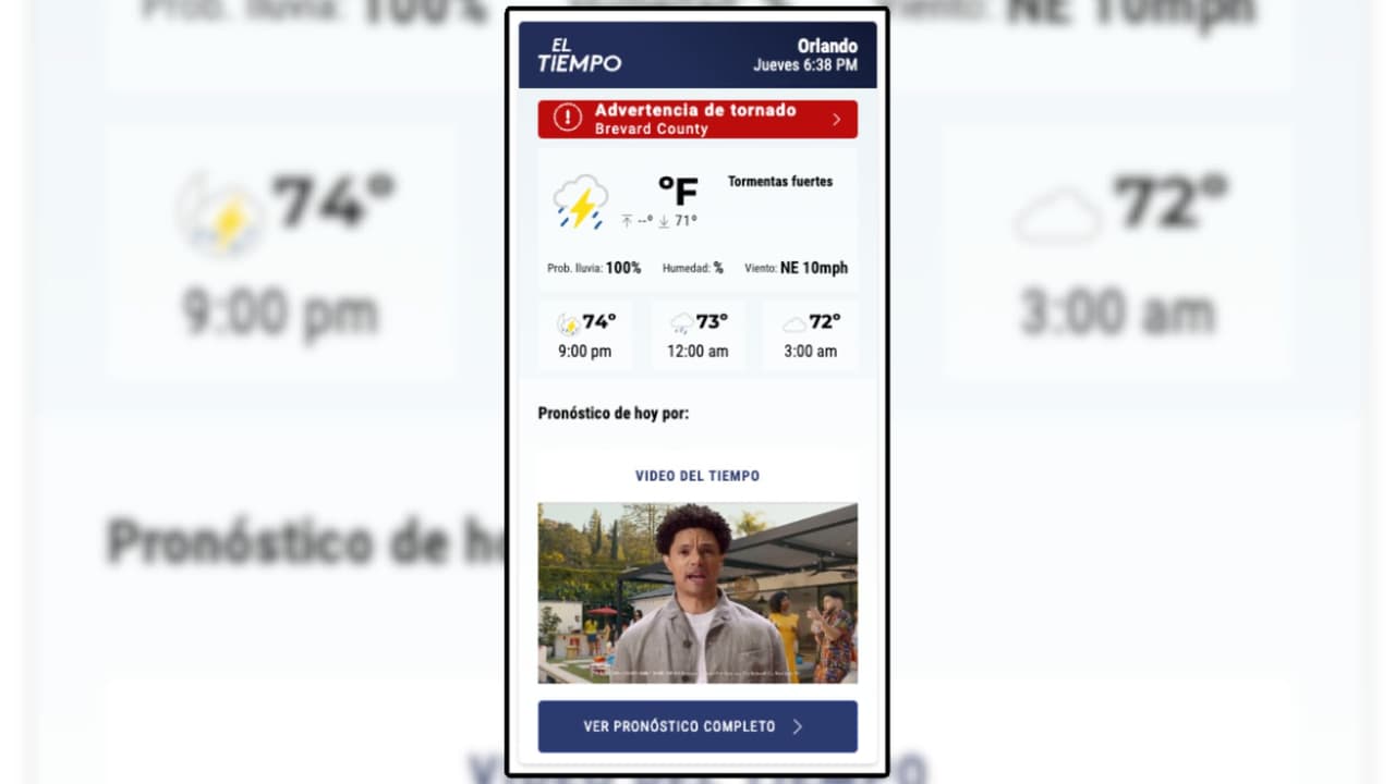 Recibe las noticias del día y las alertas del tiempo en tu app Univision Orlando, gratis para IOS o Android, 
<a href="https://www.univision.com/local/orlando-wven/aplicacion-noticias" target="_blank">descárgala gratis aquí.</a>