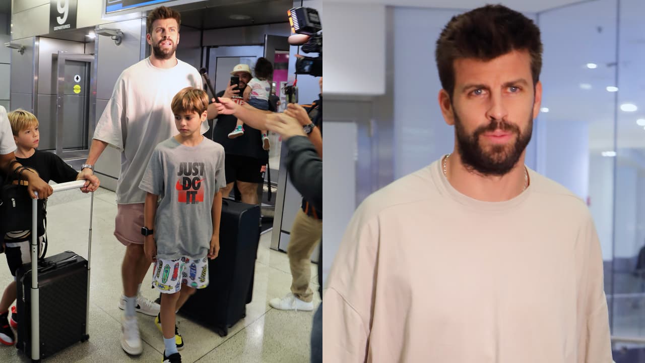 Piqué llega a Miami para dejar a sus hijos a Shakira: ella le habría arruinado este plan