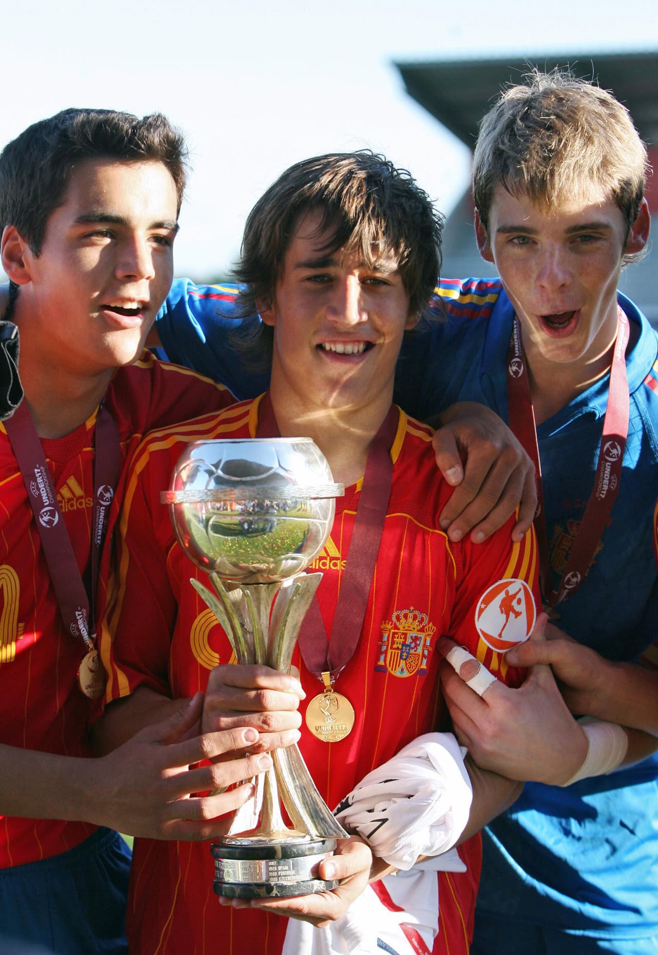 Junto con el portero David de Gea, Bojan Krkic fue el líder de la España subcampeona mundial en el Sub17 de Corea 2007.