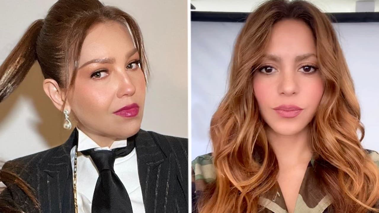 Thalía desmiente haber criticado a Shakira por la canción 'Monotonía'