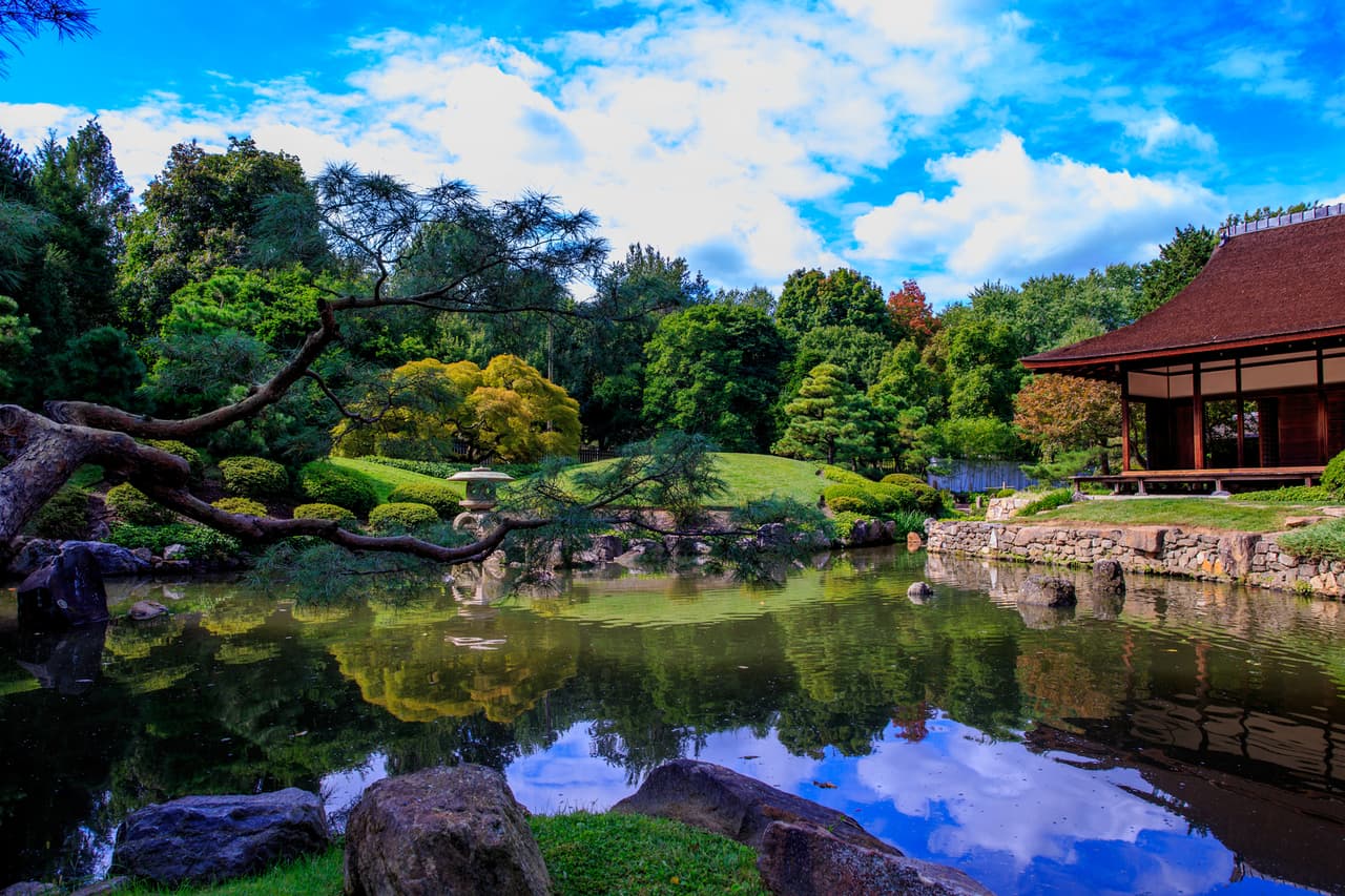 <b>Hogar de culturas</b>: La 
<a href="https://www.univision.com/local/philadelphia-wuvp/filadelfia-tiene-el-primer-jardin-japones-del-continente-fotos">casa japonesa</a> de estilo tradicional y el jardín clasificado a nivel nacional reflejan la historia de la cultura japonesa en la ciudad. Establecido por primera vez como un paisaje de estilo japonés para la Exposición del Centenario de 1876, el jardín actual fue diseñado por Sano Tansai en 1958 cuando la auténtica casa japonesa de estilo shoin se trasladó aquí desde el Museo de Arte Moderno de Nueva York.