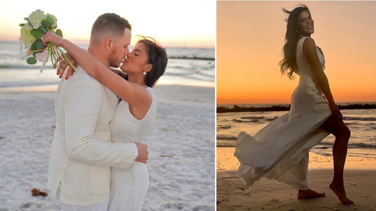 Francesco tiene en custodia el vestido de novia de Francisca y ella duda si eso es de mala suerte