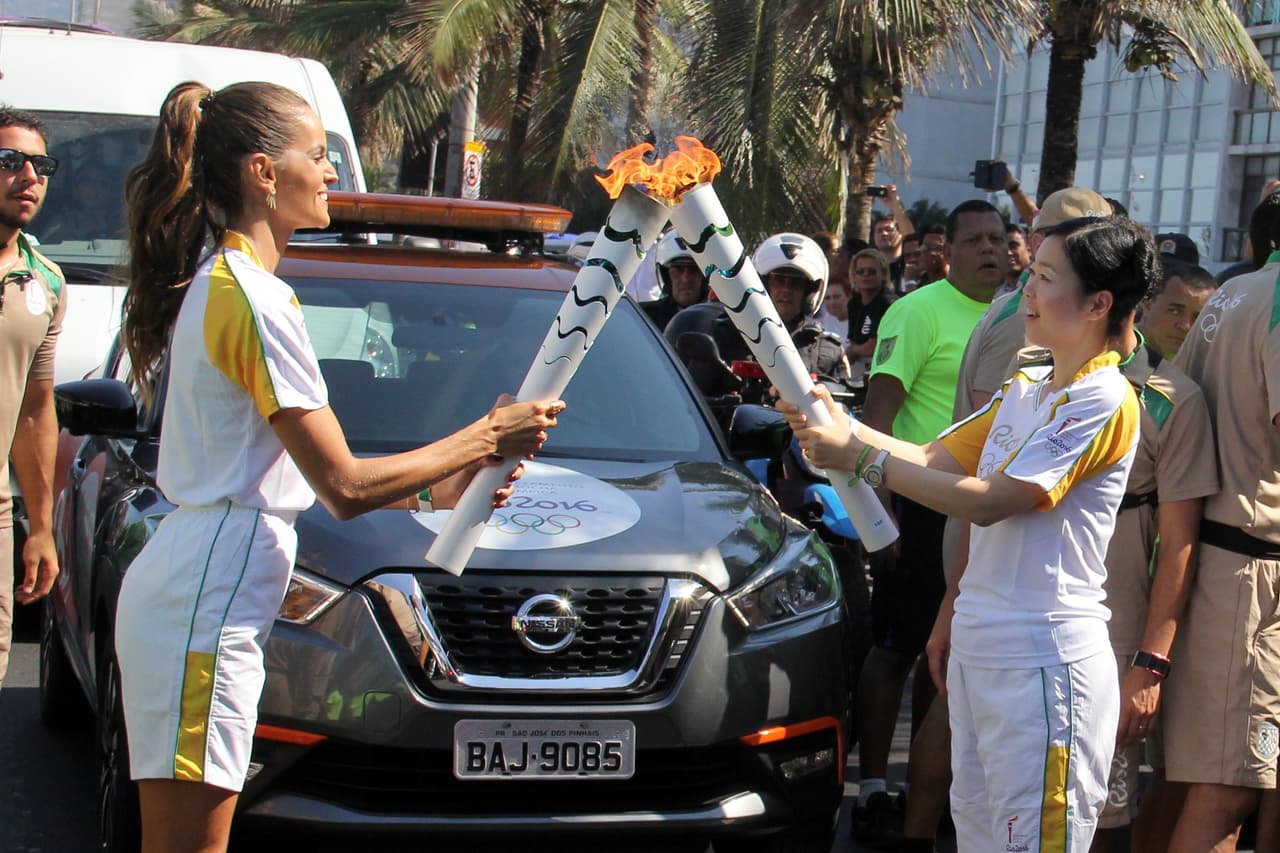 Alessandra Ambrosio fue parte de los Juegos Olímpicos en Río 2016.