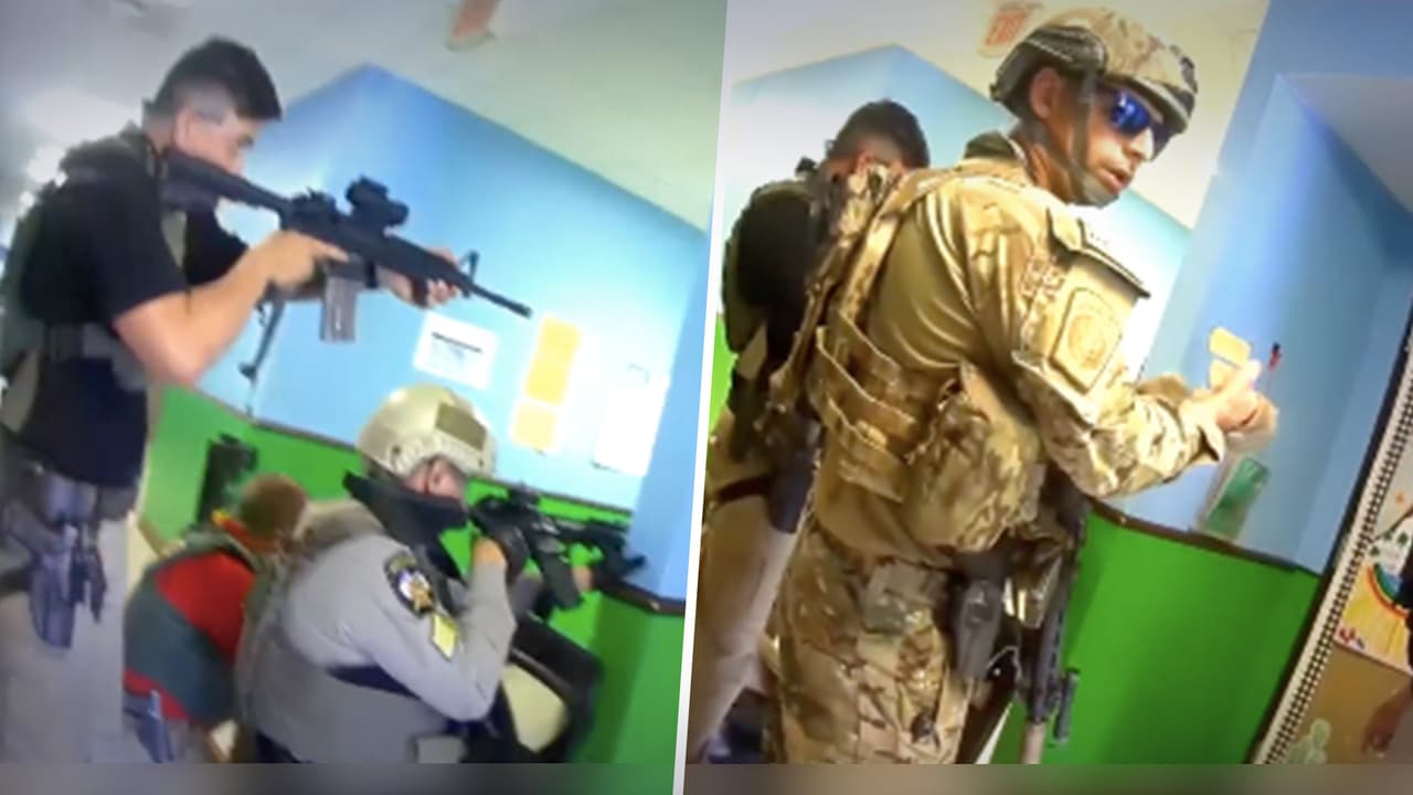 Nuevo video revela respuesta policial mientras niños de Uvalde estaban encerrados con el atacante