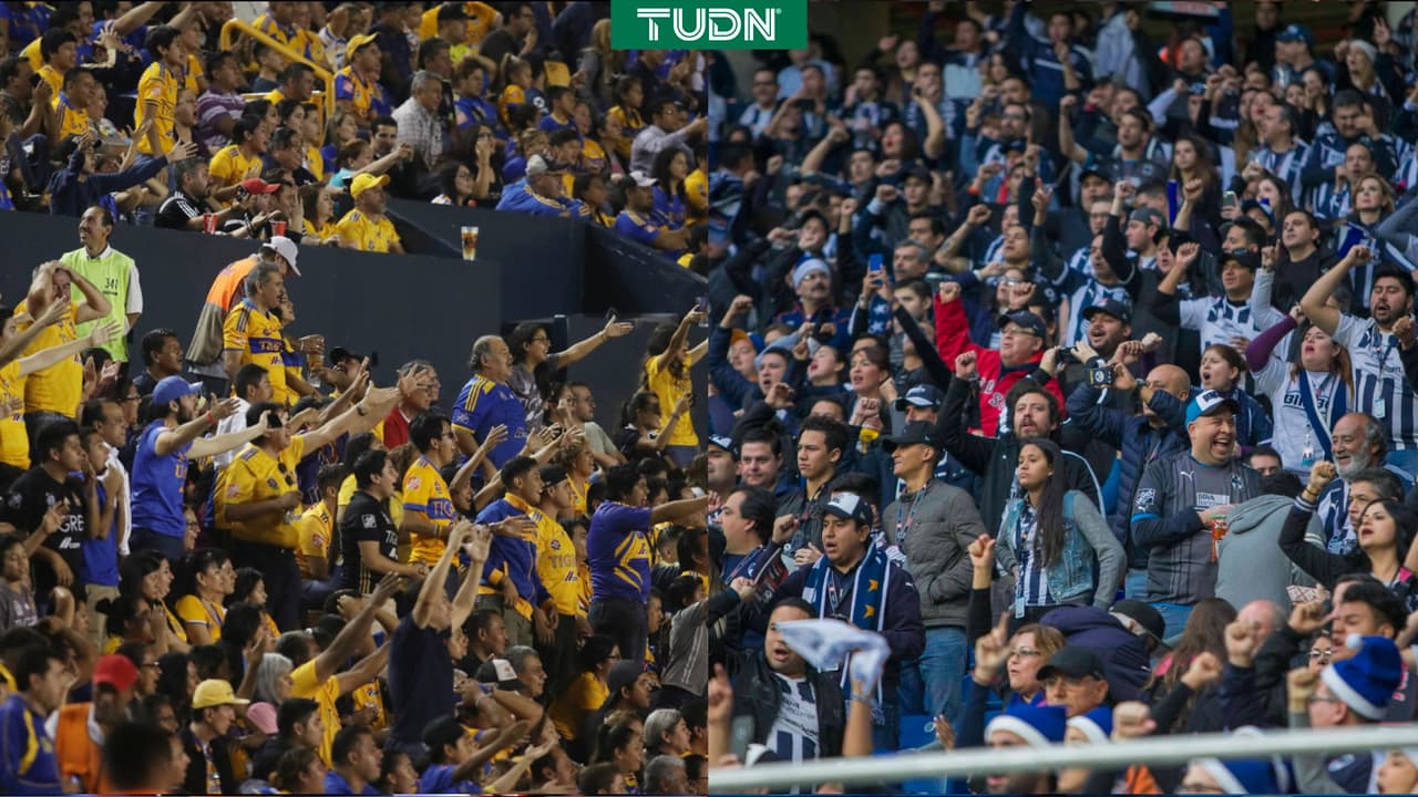Clásico Regio, Tigres vs. América y Rayados vs. Chivas tendrán fans