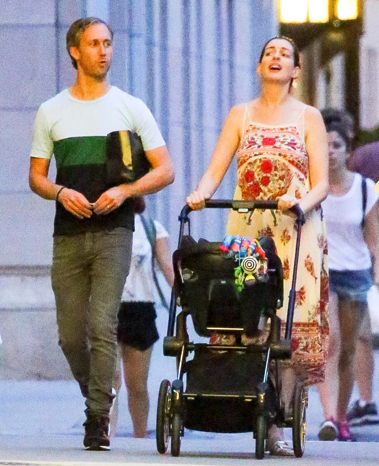 Aquí se ve un poco alterada. ¿Será que ya están cansados?