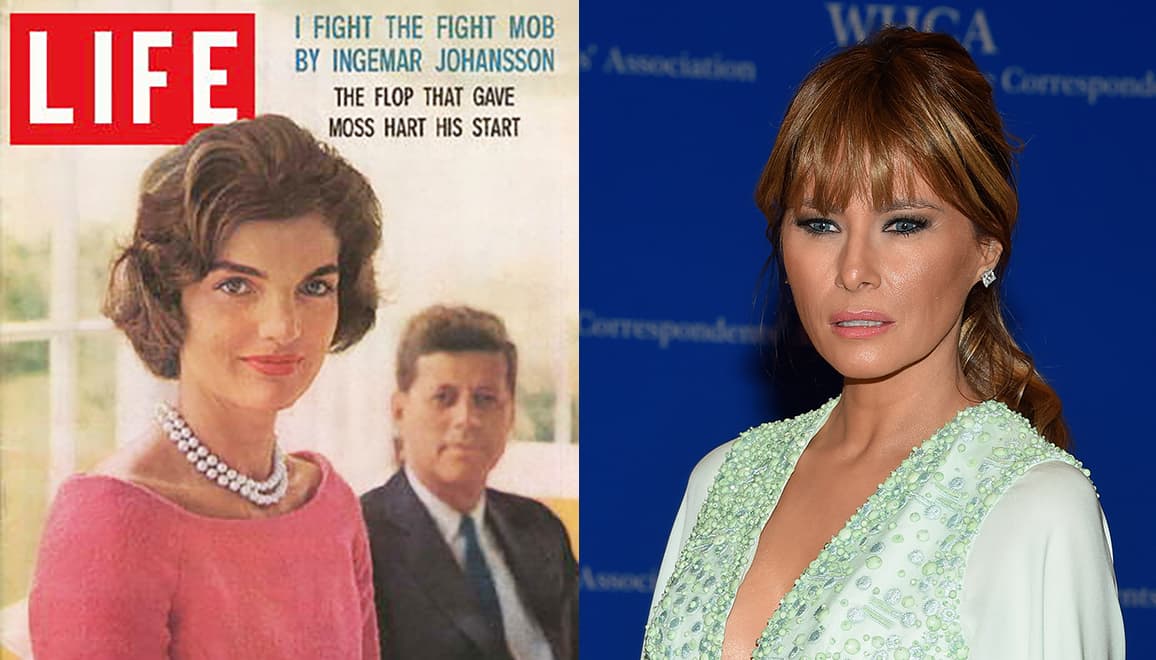 De Jackie Kennedy a Melania Trump: así fueron las primeras damas de los últimos 50 años