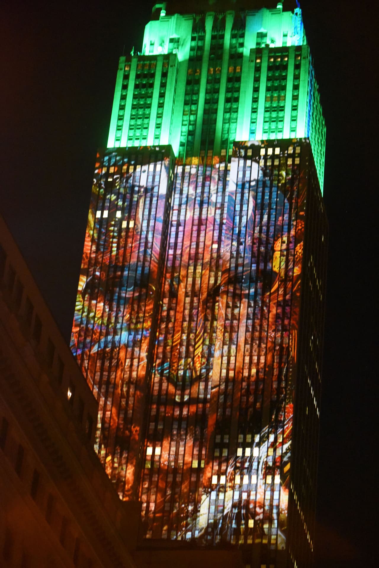 Las proyecciones tuvieron un propósito particular.