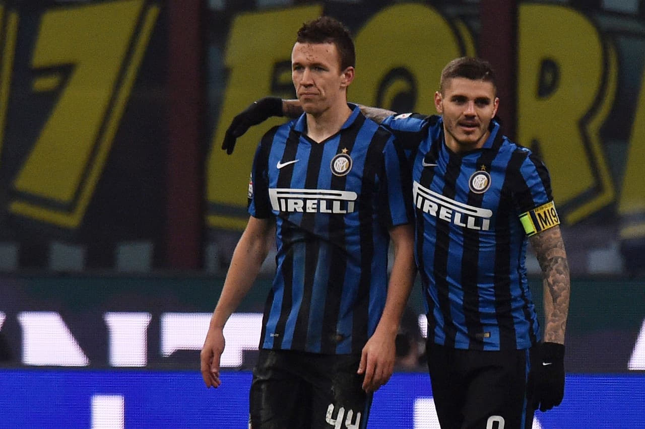 4: El argentino Mauro Icardi (16), el croata Iván Perisic (7) y Marcelo Brozovic (3) tienen en la cuenta del Inter de Milán 26 goles que lo tienen peleando la punta de la Serie A de Italia.