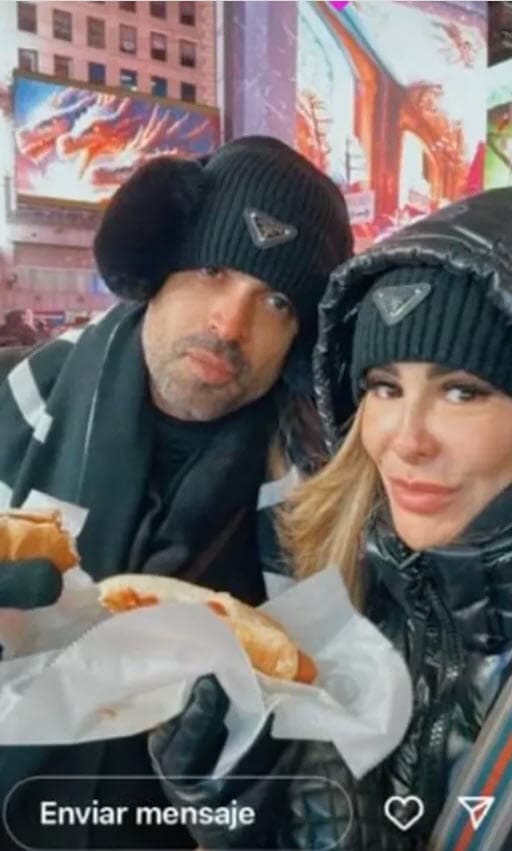 Ninel Conde y su presunto esposo colombiano.