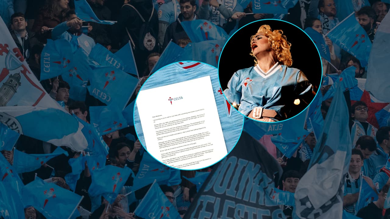 Celta de Vigo escribe a Madonna para recuperar una playera que usó en uno de sus conciertos