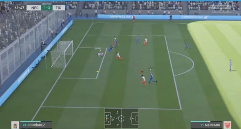 Nahuel Guzmán fue el encargado de frenar el ataque de Kevin Mercado y terminar goleando a los Hidrorayos.