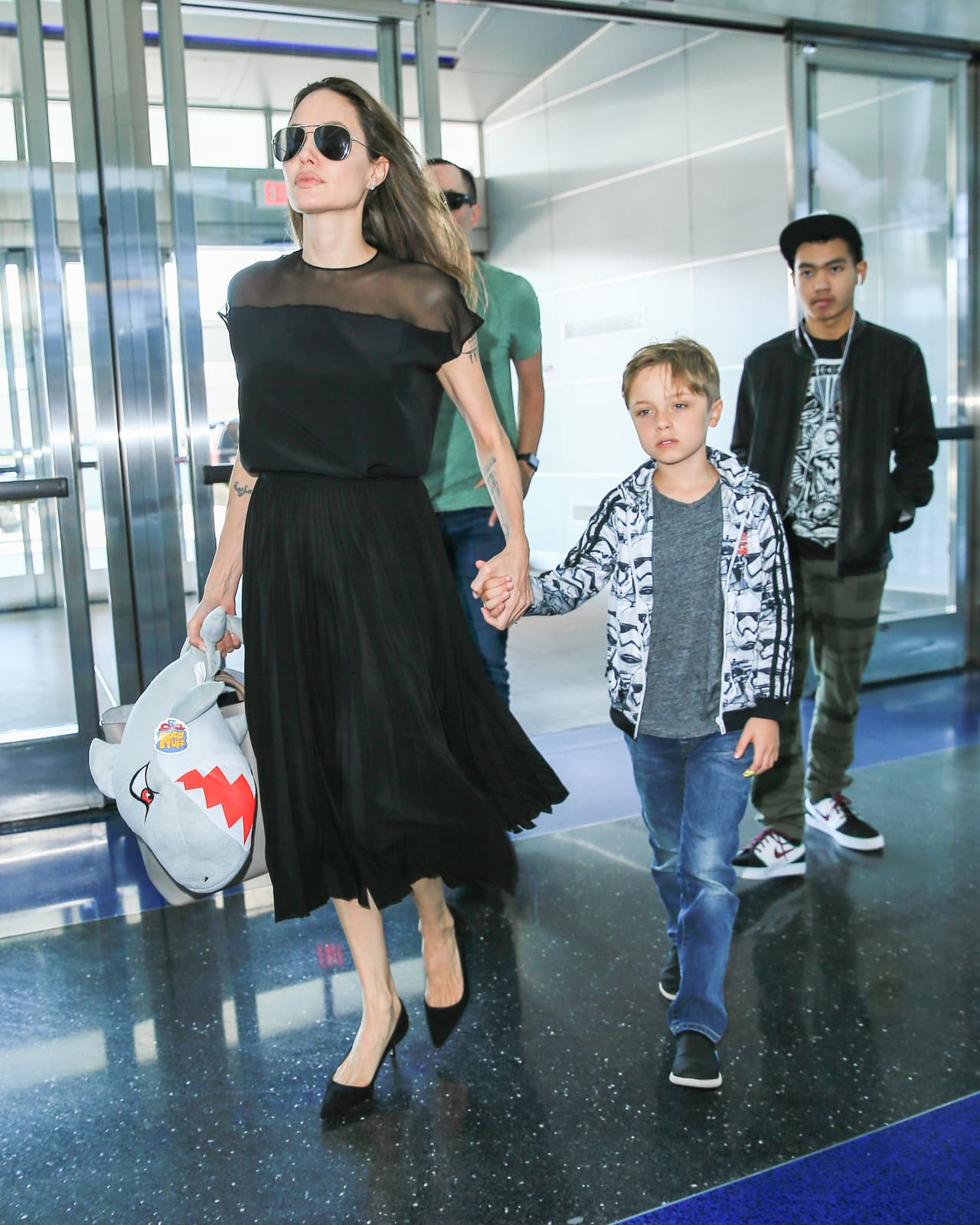 No iban resguardados en la terminal.