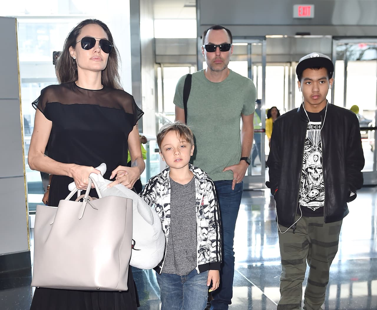Angelina con parte de su linda familia.