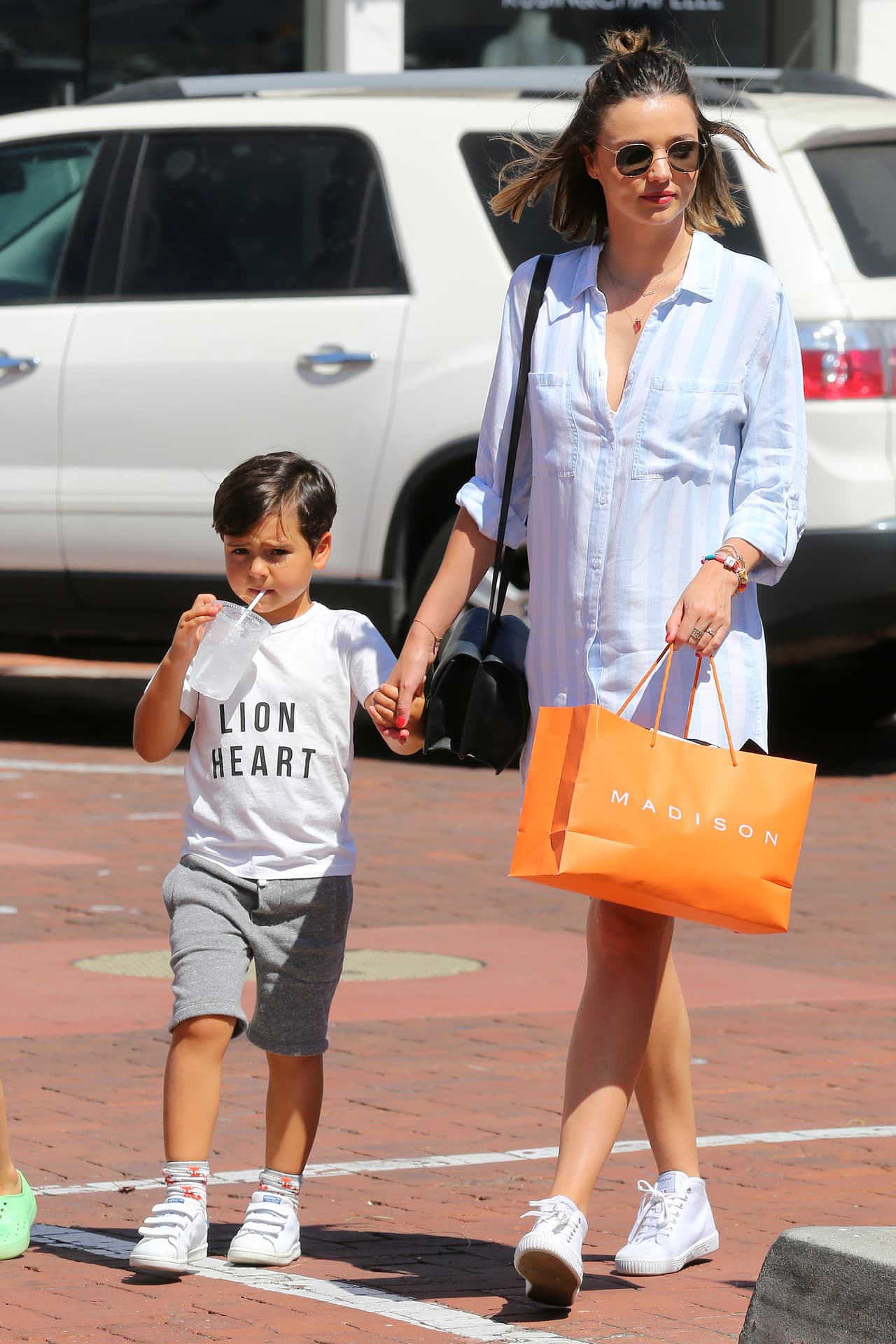 Miranda Kerr es otra top model que dedica gran parte de su vida a su hijo Flynn.