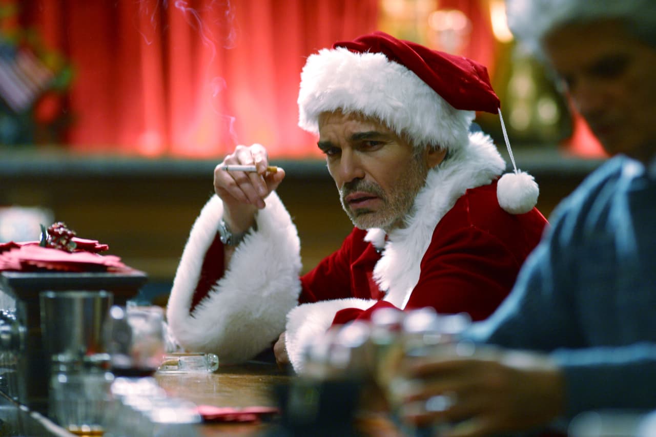 Billy Bob Thornton es Willie en ‘Bad Santa’.