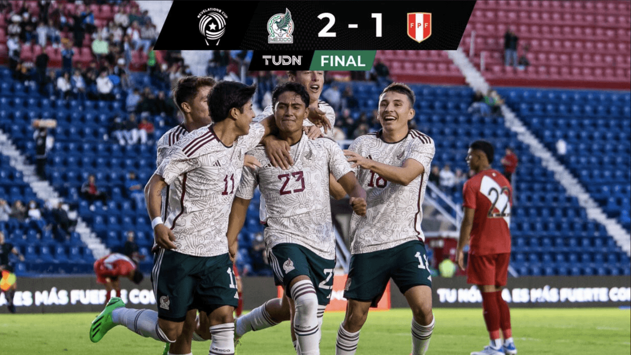 ¡Bicampeones! México vence a Perú y se lleva la Revelations Cup 2022