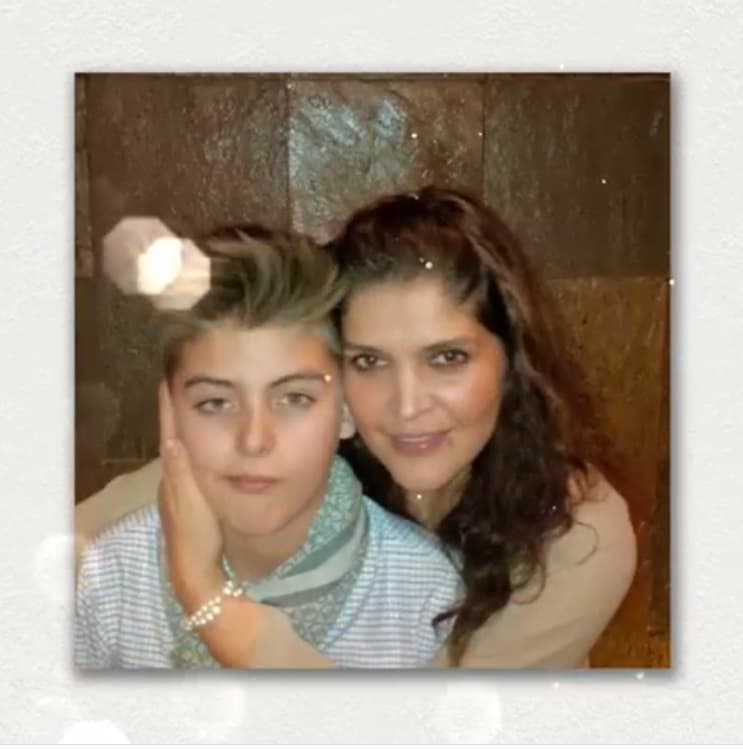 La publicación de Ana Bárbara está acompañada de la cánción 'Lo busqué' y se pueden ver imágenes de Emiliano desde que era un bebé hasta su edad adulta.