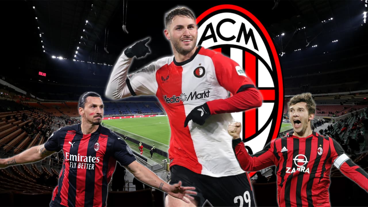 Leyendas del Milan elogian a Santiago Giménez: "Tiene mucha calidad"