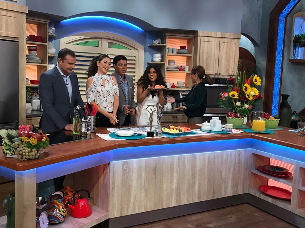 Francisca estuvo muy consentida, hasta el desayunito estaba listo para ella.