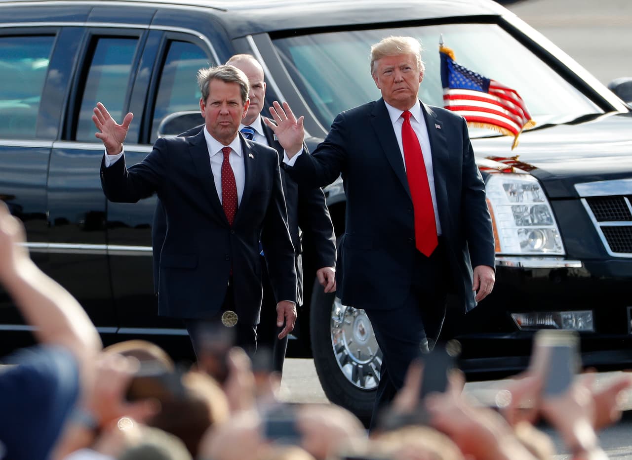 "Me avergüenza haber apoyado al (gobernador) Kemp": Trump sigue sembrando división entre los republicanos de Georgia (y puede poner en peligro el control del Senado)
