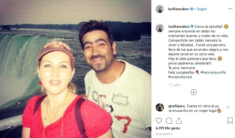 El 10 de octubre del 2009, Alicia y su familia pasaron por otro trago amargo similar cuando murió su otro hermano,
<b> <a href="https://www.univision.com/shows/despierta-america/con-tequila-mariachi-y-llorando-alicia-villarreal-recuerda-como-vivio-la-tragica-muerte-de-su-hermano-video" target="_blank">José Víctor Villarreal Esparza</a></b>, de 36 años, durante una accidente vial en Monterrey, Nuevo León.