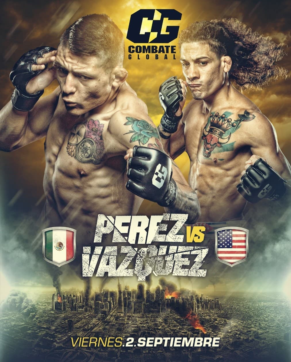 La Previa de Combate Global: Jair Pérez vs Justin 'Slick J' Vázquez 