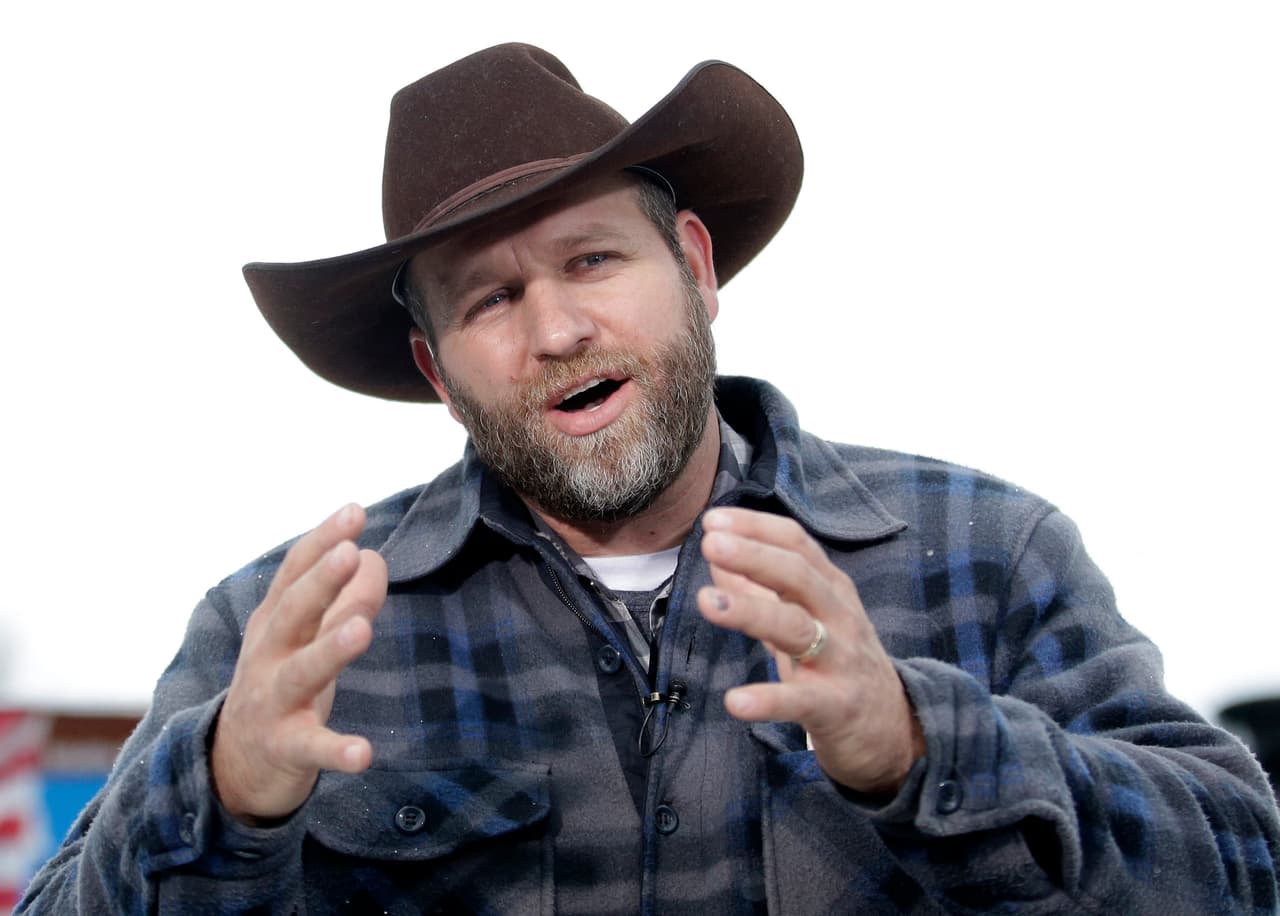 Ammon Bundy, líder de una milicia en Oregon