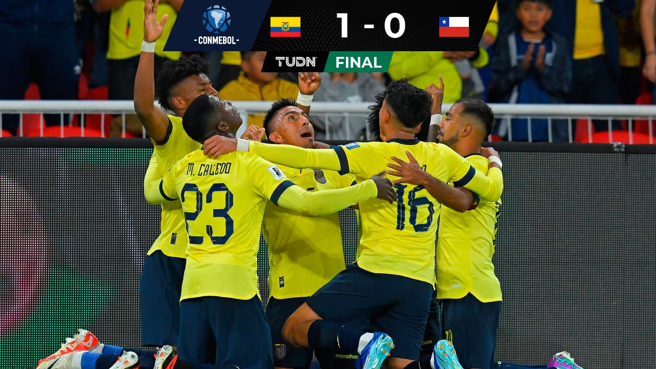 Con gol de Ángel Mena, Ecuador vence a Chile rumbo al Mundial 2026