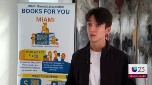“Books For You Miami”: una misión que busca cambiar vidas a través de la lectura de libros