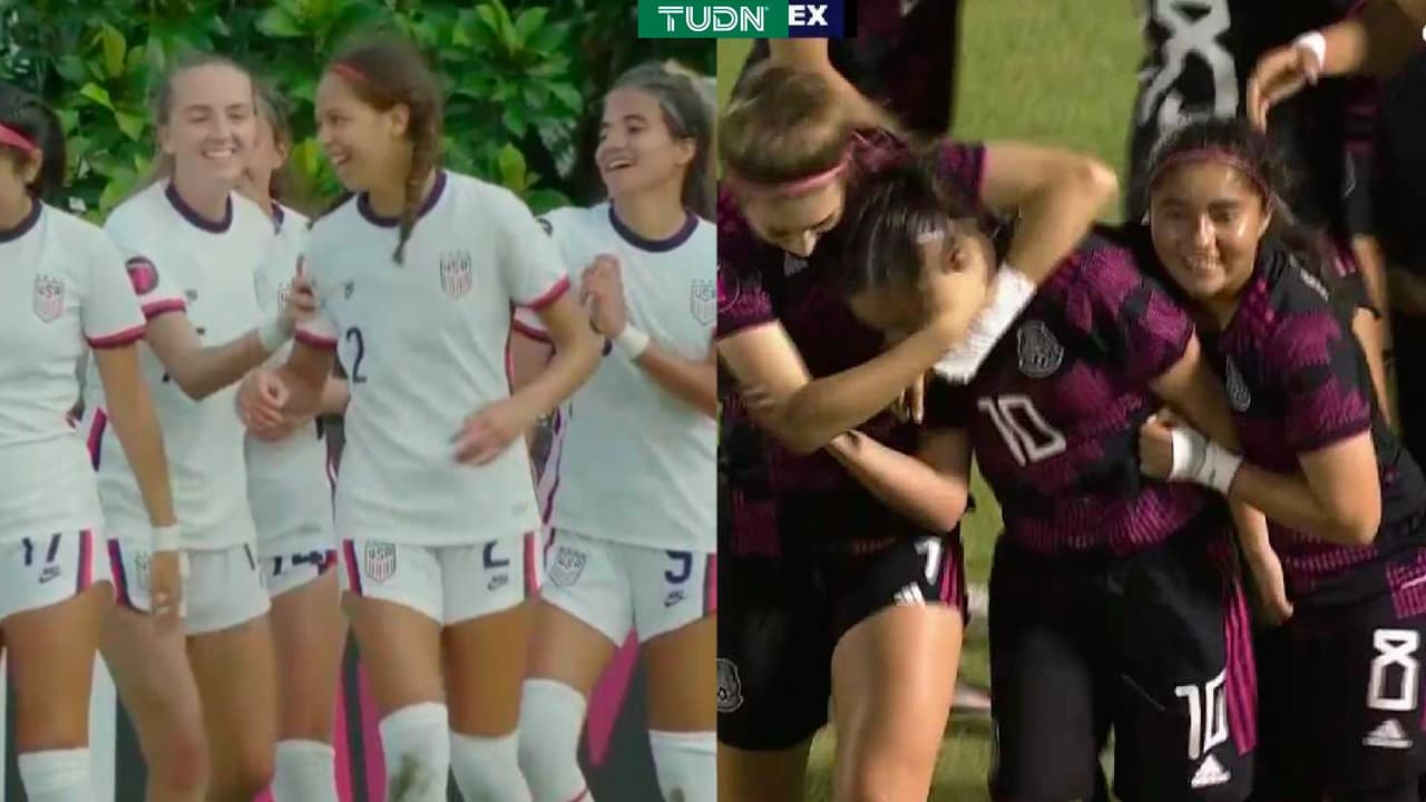 México y Estados Unidos aplastan a sus rivales en el Premundial Femenil Sub 17