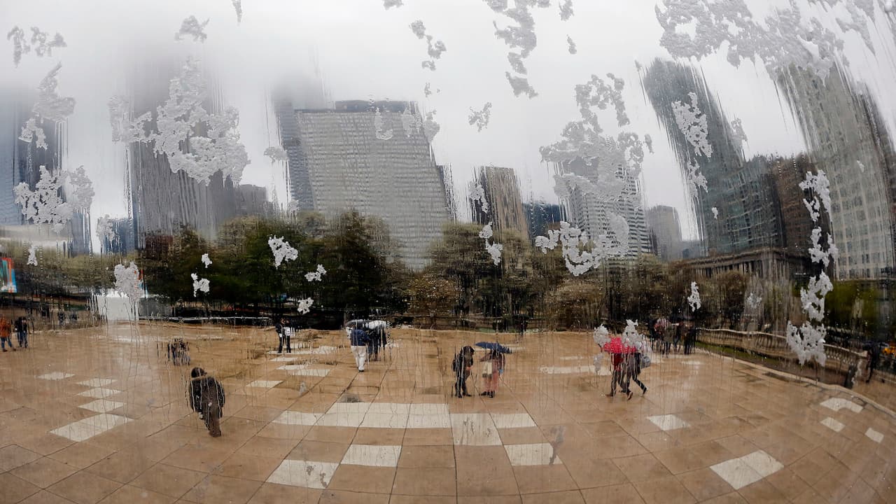 Lluvia, mezcla invernal y temperaturas en los treinta grados es lo que nos espera en Chicago este martes