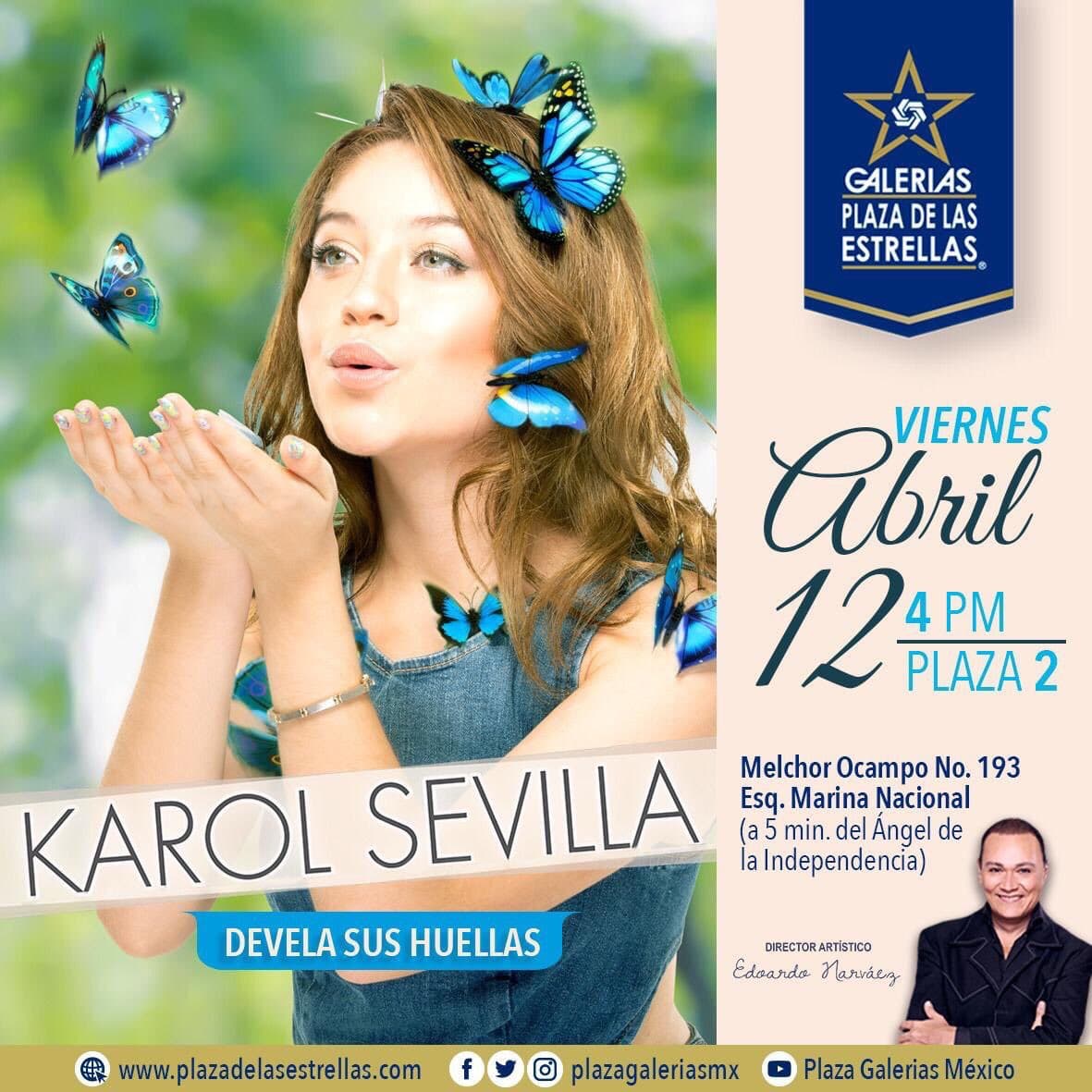 Tras tres semanas de intenso trabajo y de acomplarse a su nueva residencia, Karol no sólo se ha reencontrado con su ciudad natal sino que empieza a sacar adelante proyectos. Uno de ellos es la develación de sus huellas, lo que ocurrió este fin de semana.