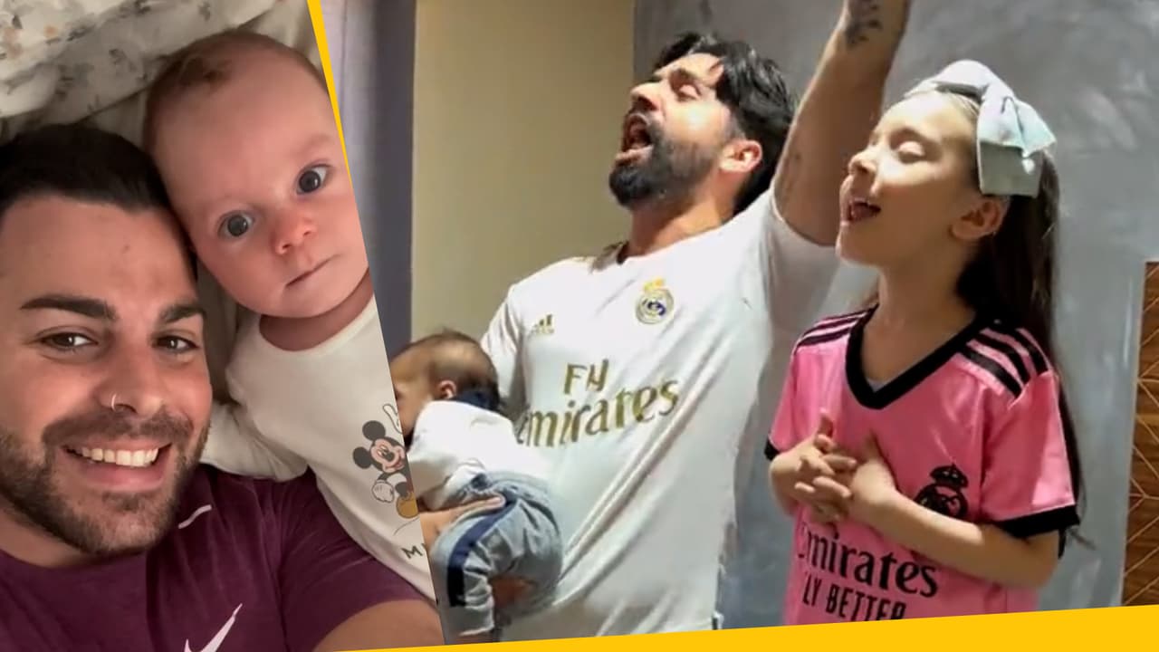 Esto pasa cuando papá está a cargo: juegan rudo con sus hijos, les ponen la ropa al revés y más