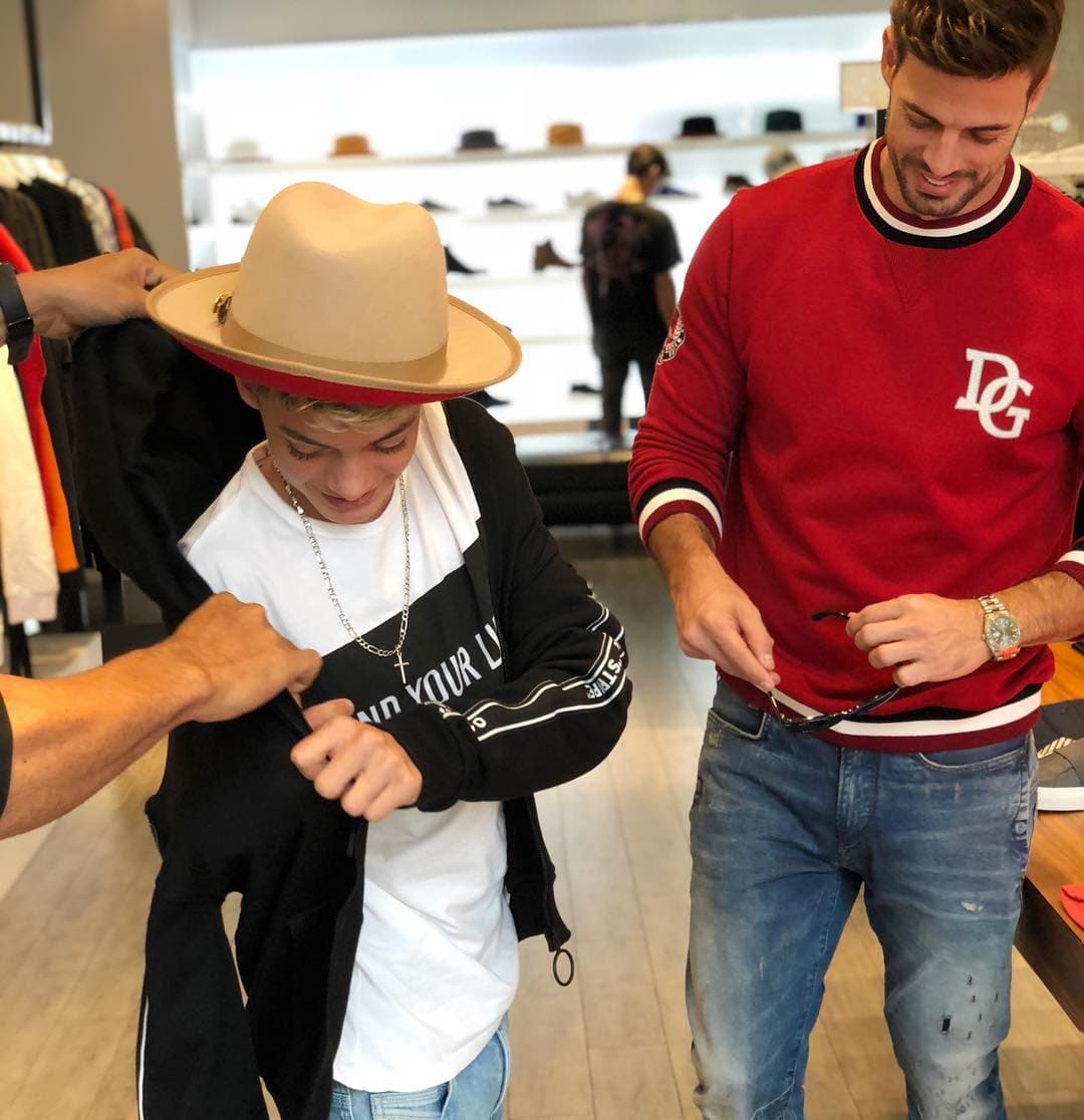 Recientemente el actor cubano informó a través de las redes sociales que su hijo "poco a poco iba mejorando" y agradeció por las muestras de cariño.