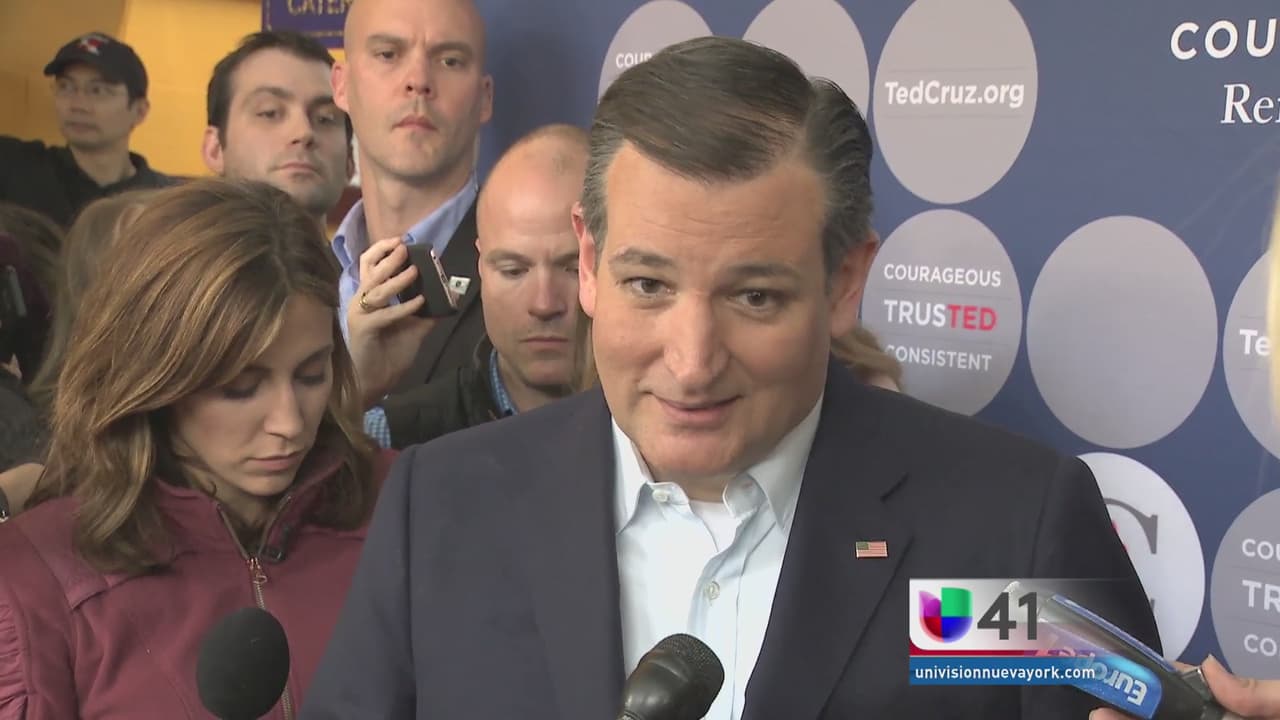 Ted Cruz: "Entiendo casi todo en español pero no puedo hablar como yo quería"